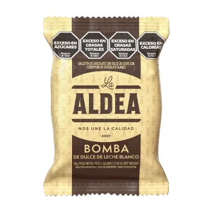 Bomba de Dulce de Leche Blanco